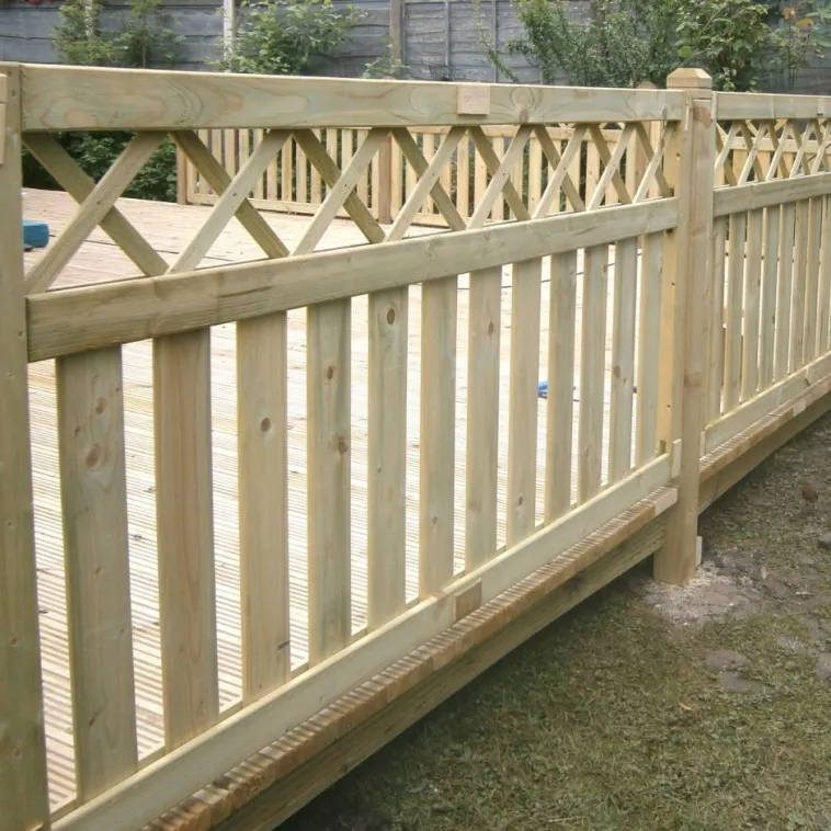 Wood Fencing Avenue Englewood